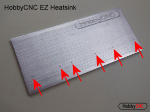HobbyCNC EZ heatsink HobbyCNC for DIY CNC, DIY CNC router, DIY CNC Mill, DIY robot control. Low cost high performance stepper driver.