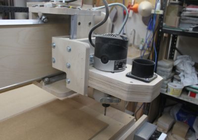 HobbyCNC Customer Build - Router head mounting
