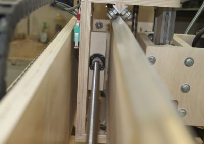 HobbyCNC Customer Build - Y Axis drive and additional frame support panel