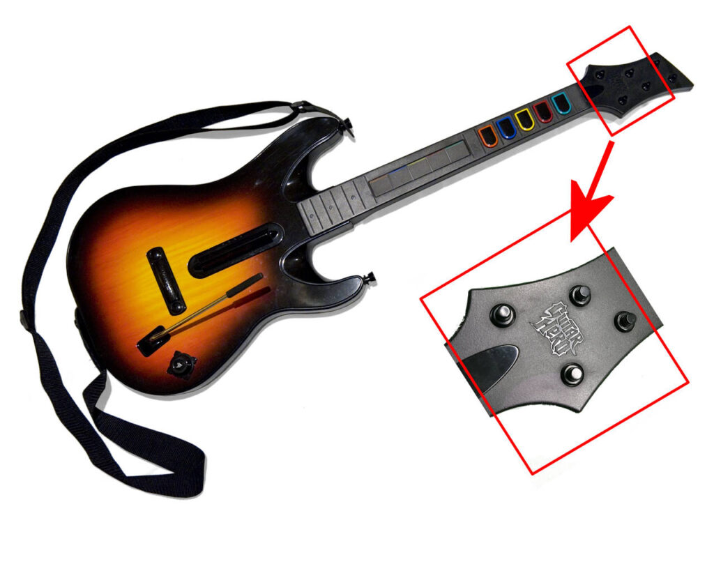 Guitar Hero World Tour Guitar, mechanical switch fret upgrade