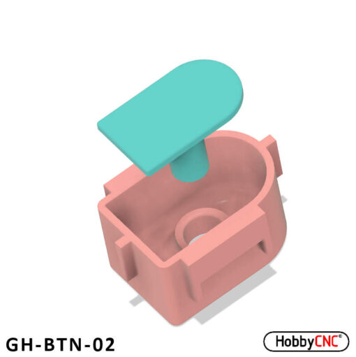 3D printable STL file for testing Mechanical Fret Buttons for Guitar Hero