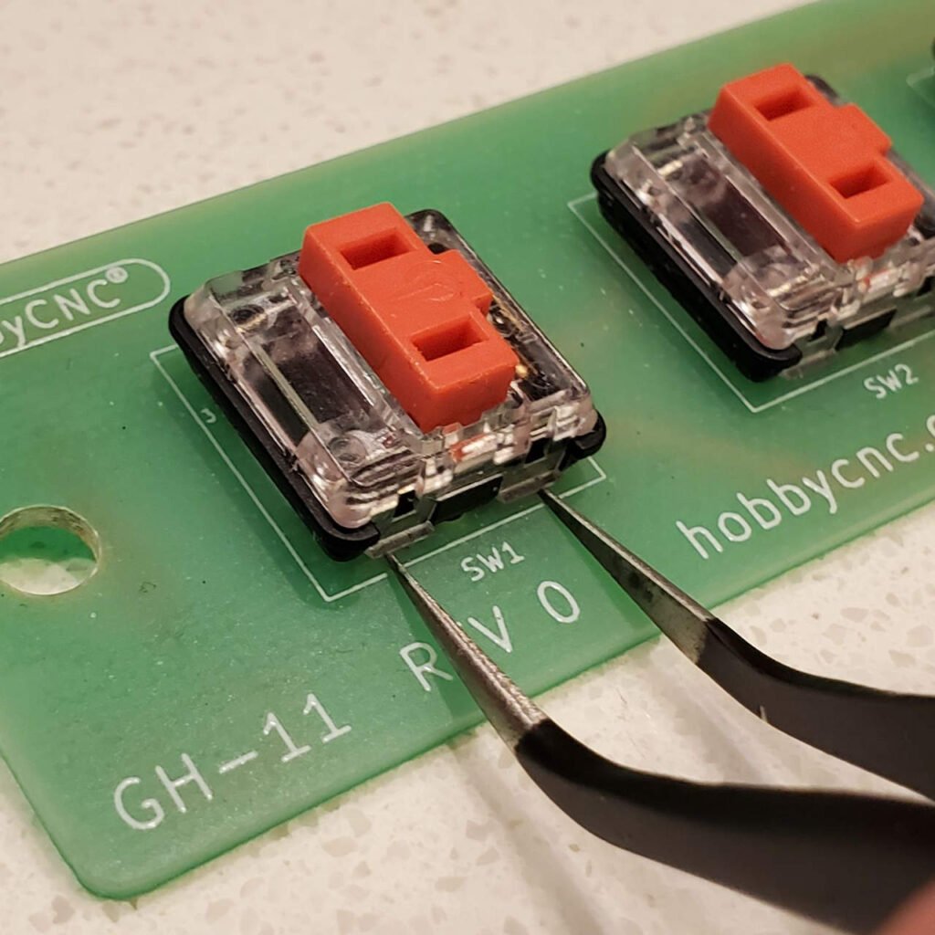 Guitar Hero Mechanical "Soft Fret" Modification, HobbyCNC