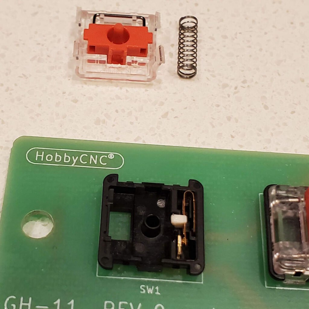 Guitar Hero Mechanical "Soft Fret" Modification, HobbyCNC