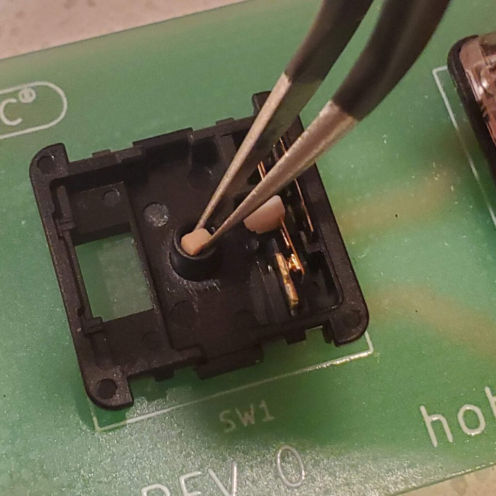 Guitar Hero Mechanical "Soft Fret" Modification, HobbyCNC