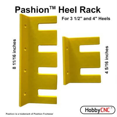 Rack/Holder for Pashion 3 and 4" Heels