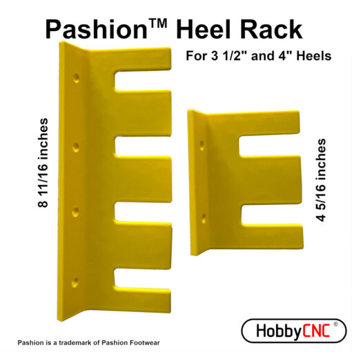 Rack/Holder for Pashion 3 and 4" Heels