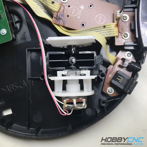Whammy bar assembly still in guitar